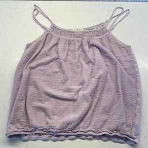 Anthropologie Stark‎ Double Spaghetti Strap Camisole in Lavender, Size Small